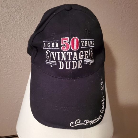 50th Birthday Baseball Cap - NWOT - Picture 1 of 4